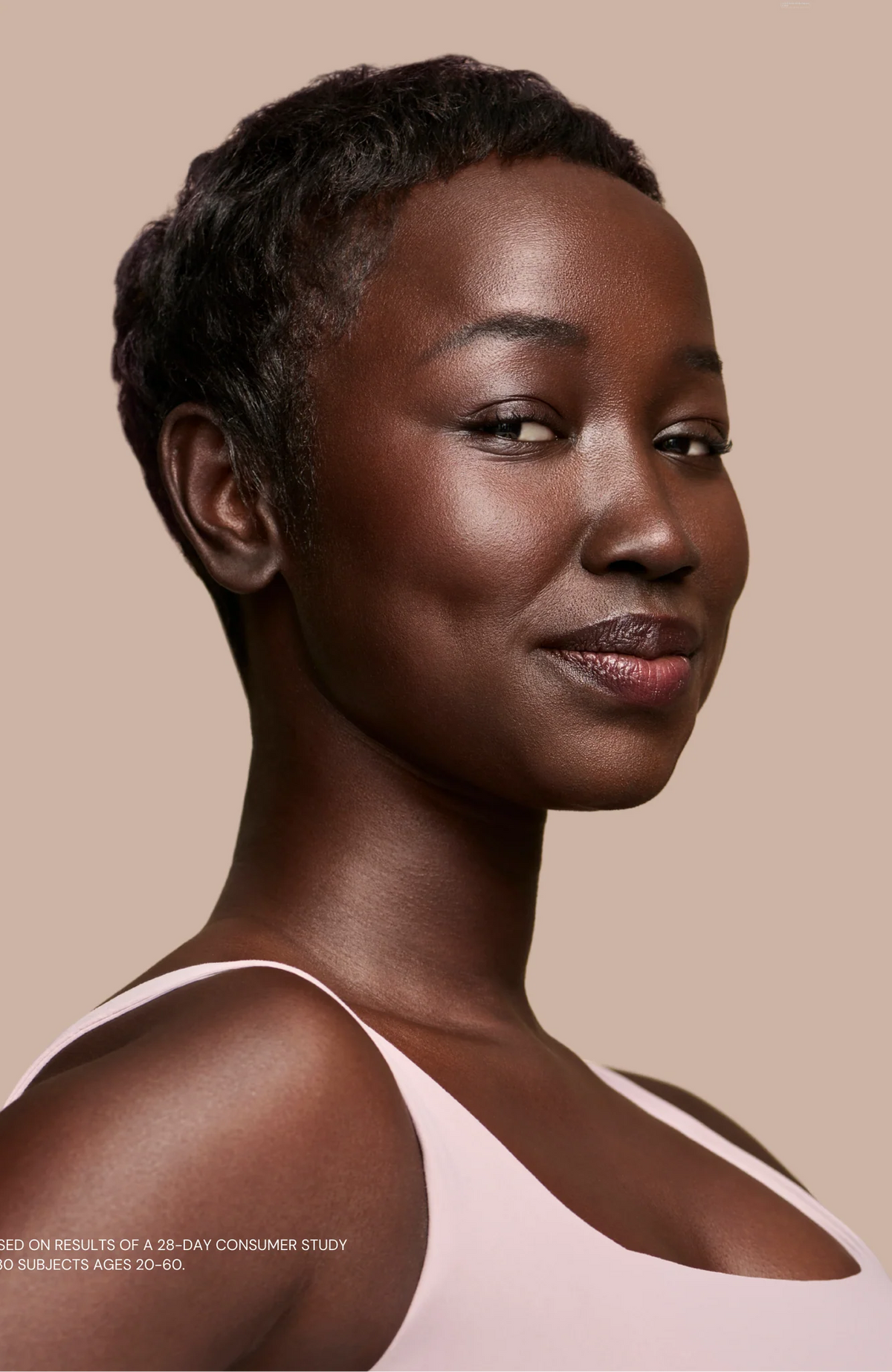 healthy radiant skin close-up showing smooth hydrated complexion after using hypochlorous acid mist for skin barrier repair
