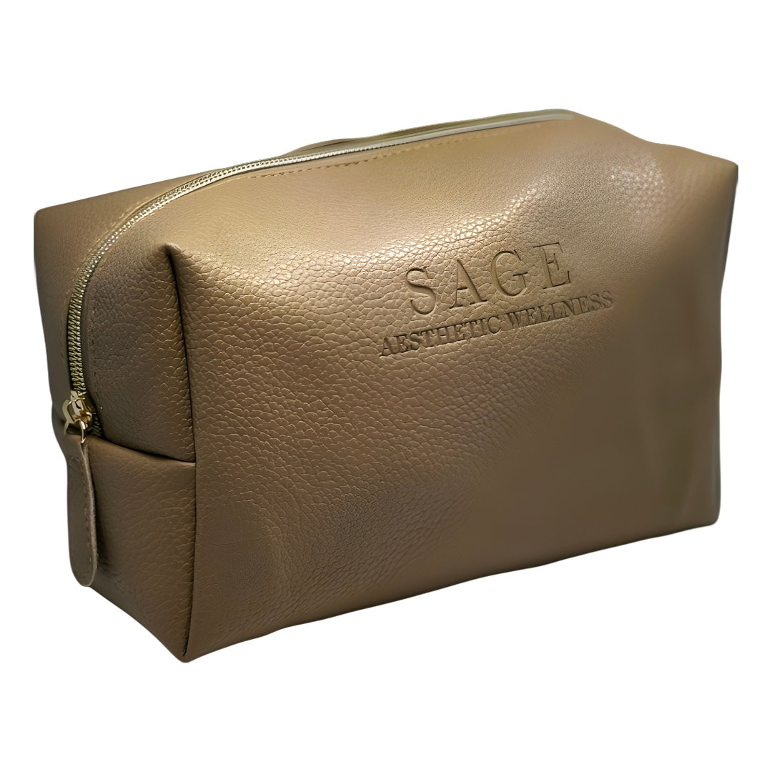 Skincare Product Travel Bag brown