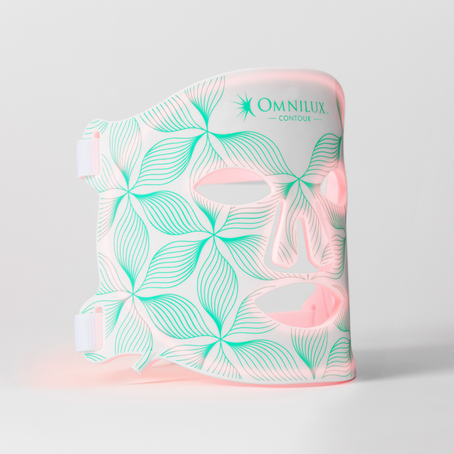 Omnilux Contour FACE flexible LED mask for anti-aging facial rejuvenation