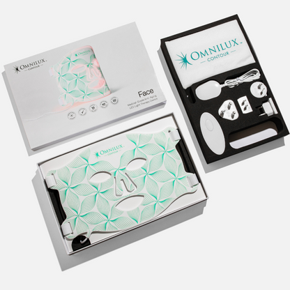 Omnilux Contour FACE device with packaging and controller