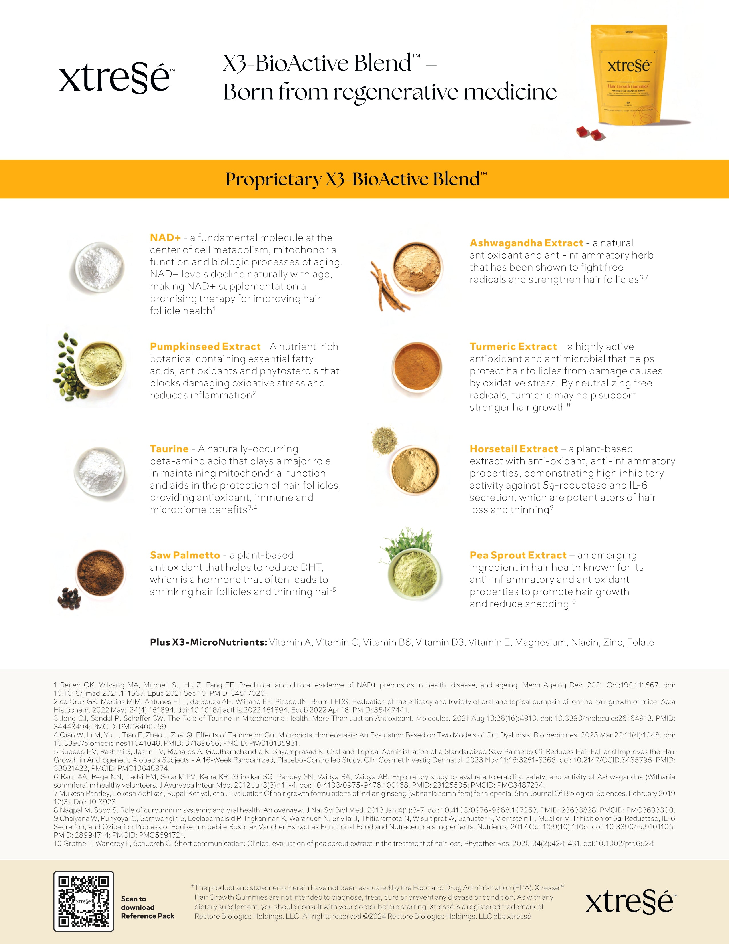 Xtressé Three-month supply (3 bags)