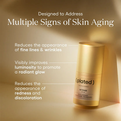 ( plated ) INTENSE Serum – Advanced Exosome Skin Renewal Serum