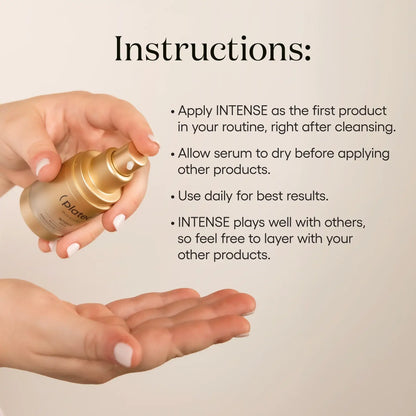 ( plated ) INTENSE Serum – Advanced Exosome Skin Renewal Serum